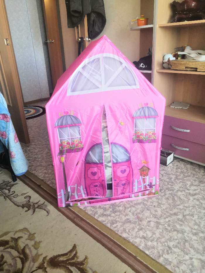 Фотография покупателя товара Палатка детская игровая «Загородный дом» - Фото 2