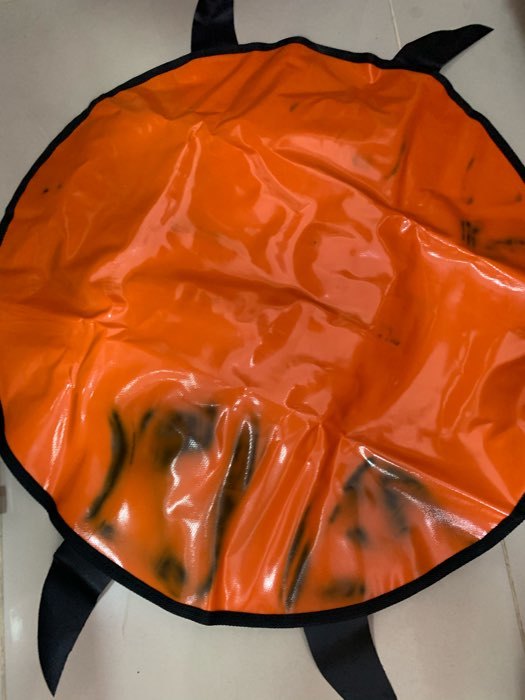 Фотография покупателя товара Тюбинг-ватрушка «Божья коровка», d=80 см, цвета МИКС