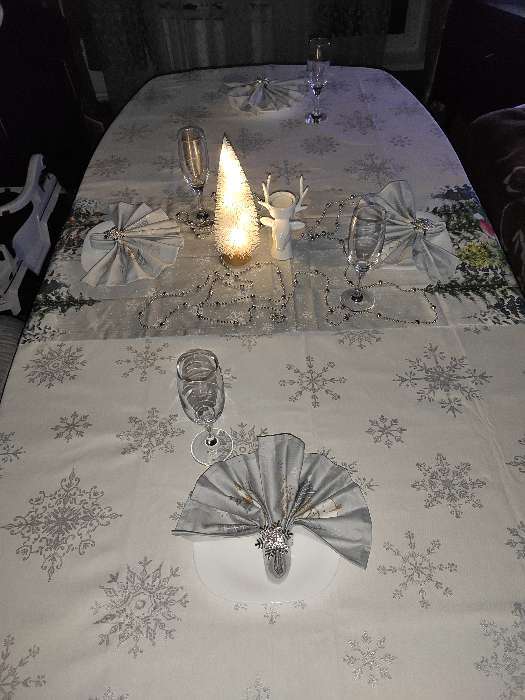 Фотография покупателя товара Дорожка на стол "Этель" Праздник в лесу 40х147 см, 100% хл, саржа 190 гр/м2
