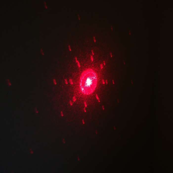 Фотография покупателя товара Фонарик лазер с 12 насадками и с кольцом, МИКС - Фото 5