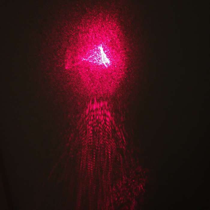 Фотография покупателя товара Фонарик лазер с 12 насадками и с кольцом, МИКС - Фото 8