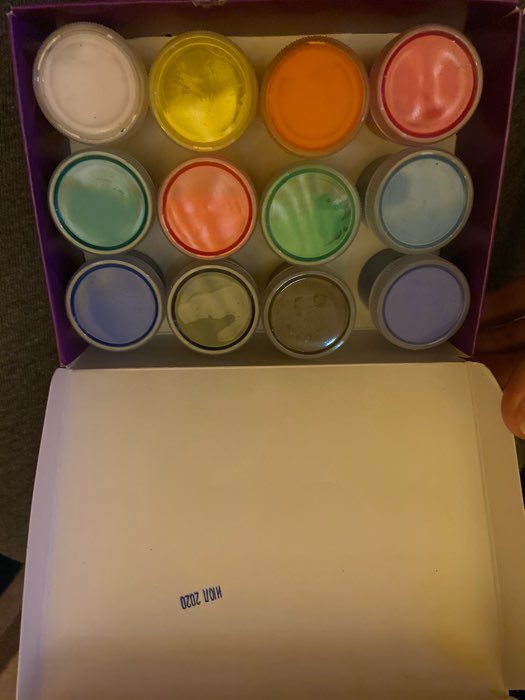 Фотография покупателя товара Краска акриловая, набор 12 цветов х 20 мл, Calligrata, художественная, морозостойкая, в картонной коробке - Фото 24
