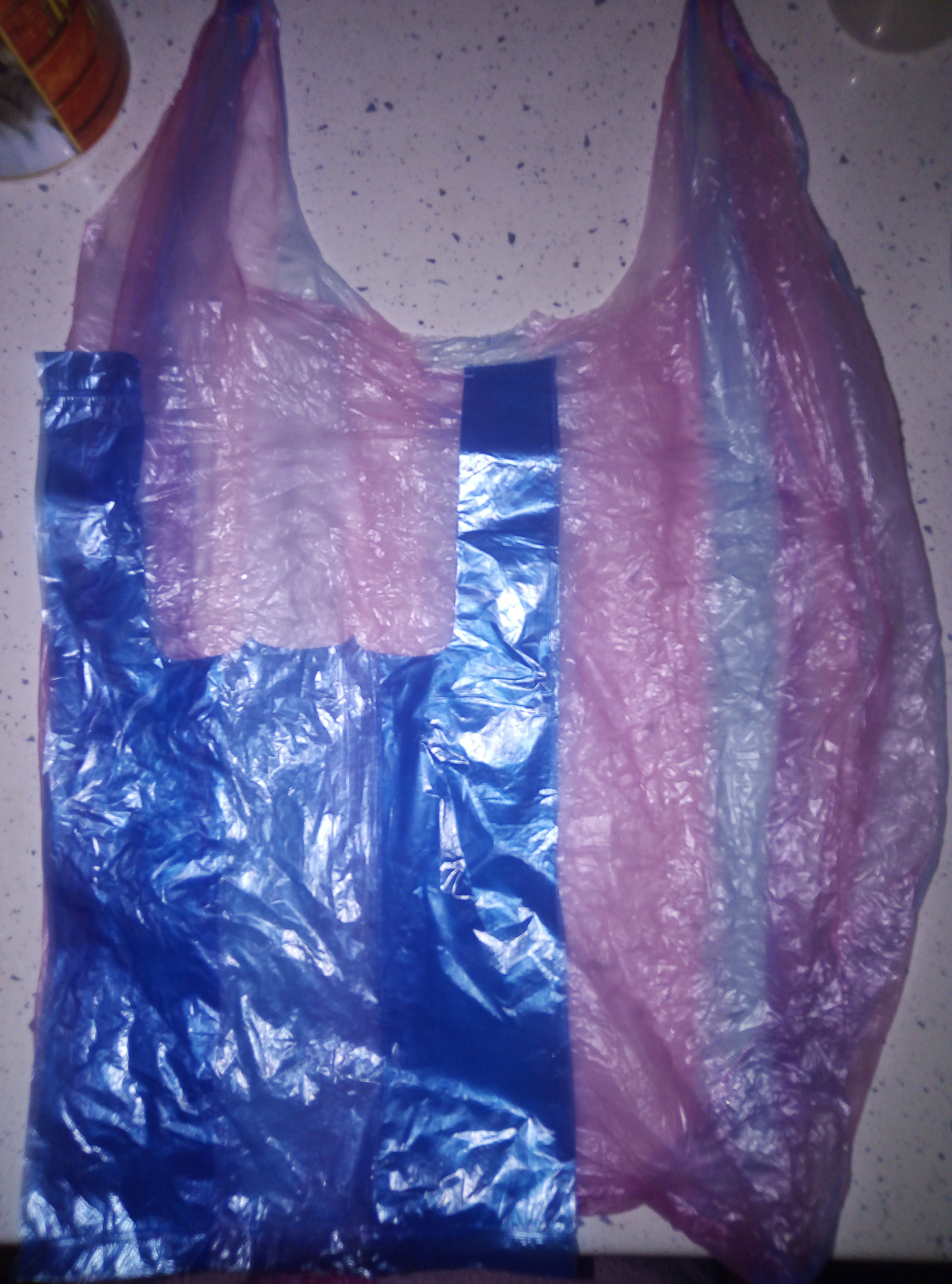 Фотография покупателя товара Пакет "4 цвета", полиэтиленовый, майка, 16 х 28 см, 7 мкм МИКС