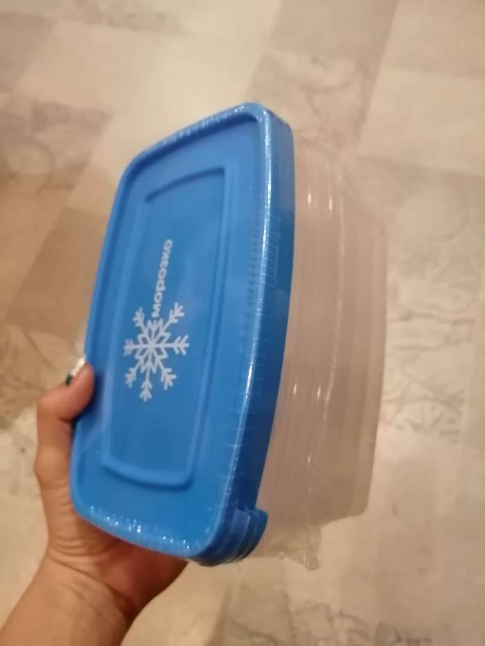 Фотография покупателя товара Набор контейнеров для замораживания продуктов «Морозко», 3 шт, 700 мл, цвет МИКС - Фото 3