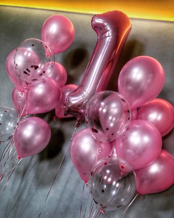 Фотография покупателя товара Букет из шаров «Мечта романтика», розовый, латекс, в наборе 18 шт. - Фото 3