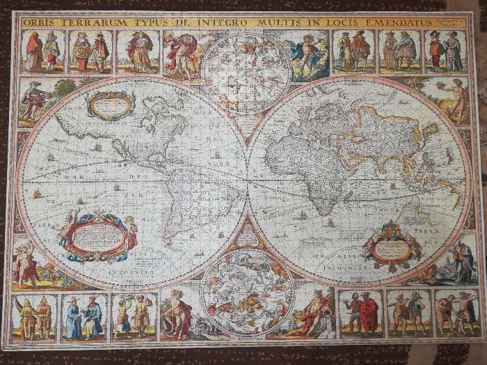 Фотография покупателя товара Пазлы «Историческая карта мира», 2000 элементов