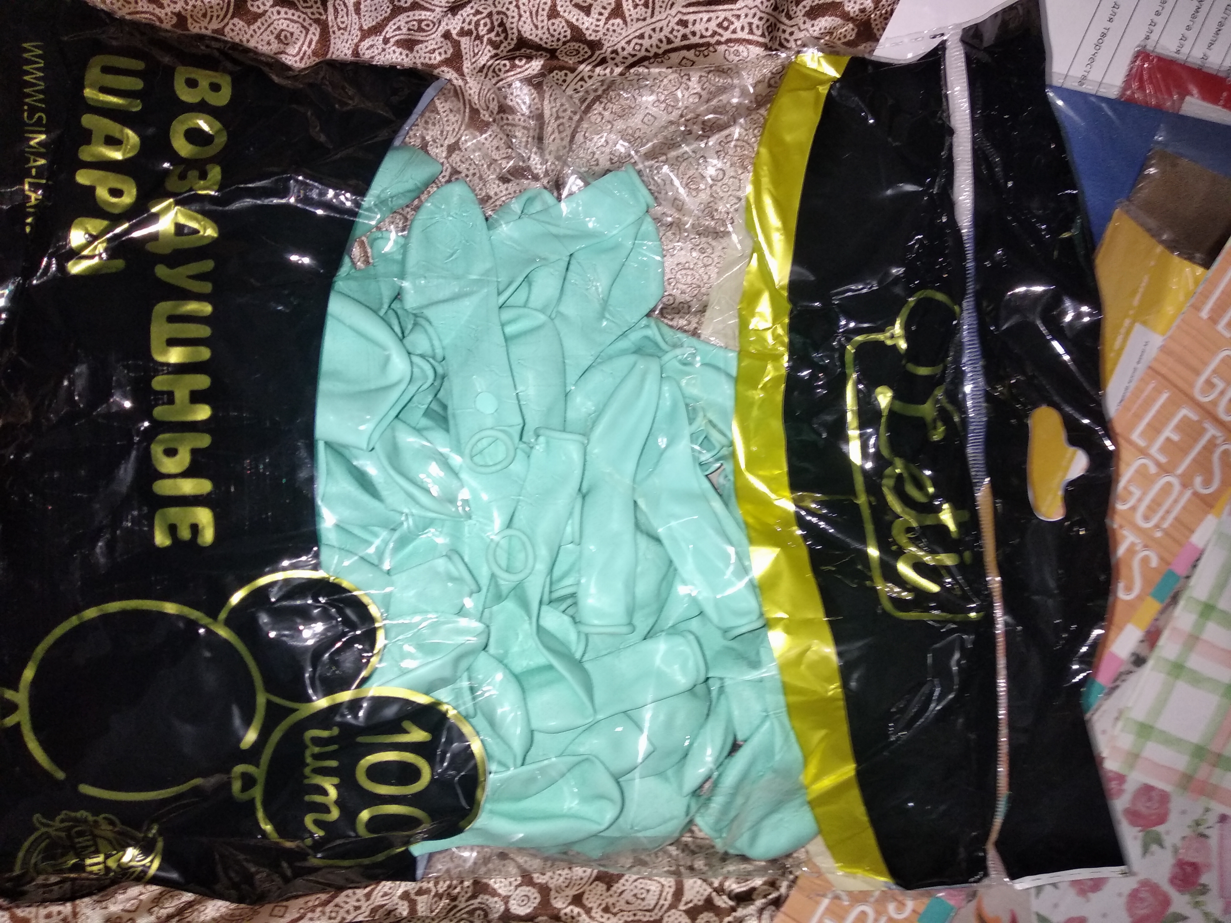 Фотография покупателя товара Шар латексный 5" «Макарун», набор 100 шт., водные бомбочки, цвет оранжевый - Фото 1