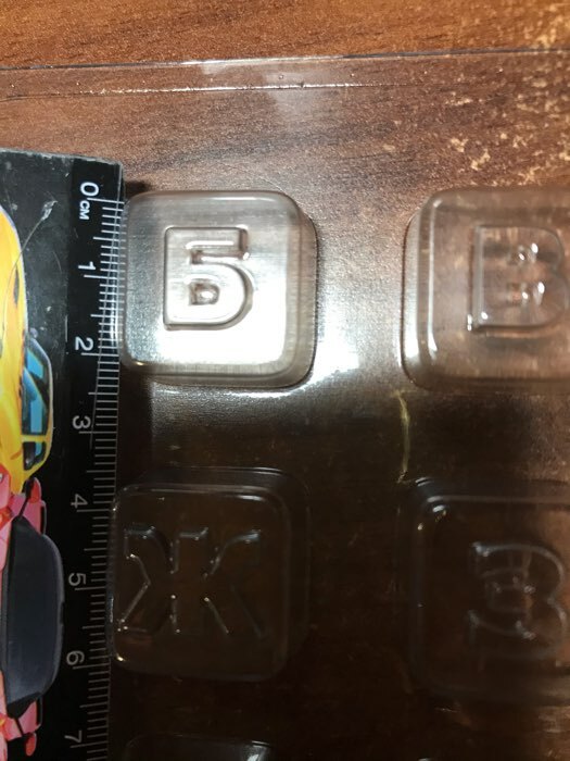 Фотография покупателя товара Набор форм для шоколада и конфет пластиковая «Алфавит русский», 3 шт, цвет прозрачный