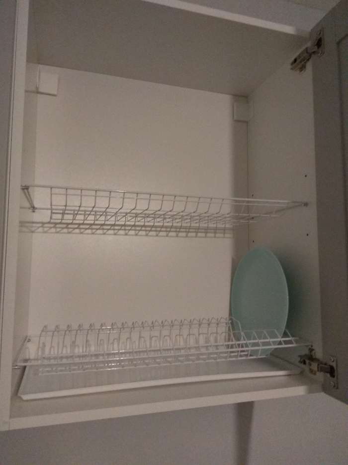 Фотография покупателя товара Комплект посудосушителей с поддоном для шкафа 90 см, 86,5×25,6 см, цвет белый - Фото 14