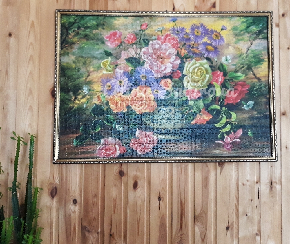 Фотография покупателя товара Пазлы «Цветы в вазе», 1500 элементов - Фото 2