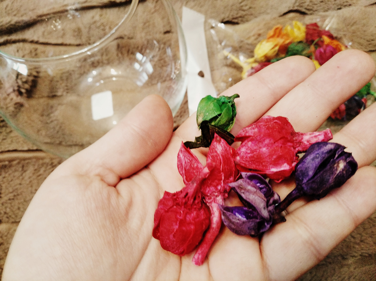 Фотография покупателя товара Сухие цветы кунжута, 15 г, цвета МИКС - Фото 3
