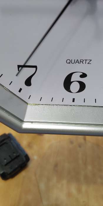 Фотография покупателя товара Часы настенные "Ленора", плавный ход, 23 х 23 см - Фото 1