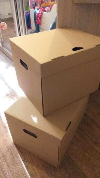 Фотография покупателя товара Коробка для хранения, бурая, 48 х 32,5 х 29,5 см - Фото 31