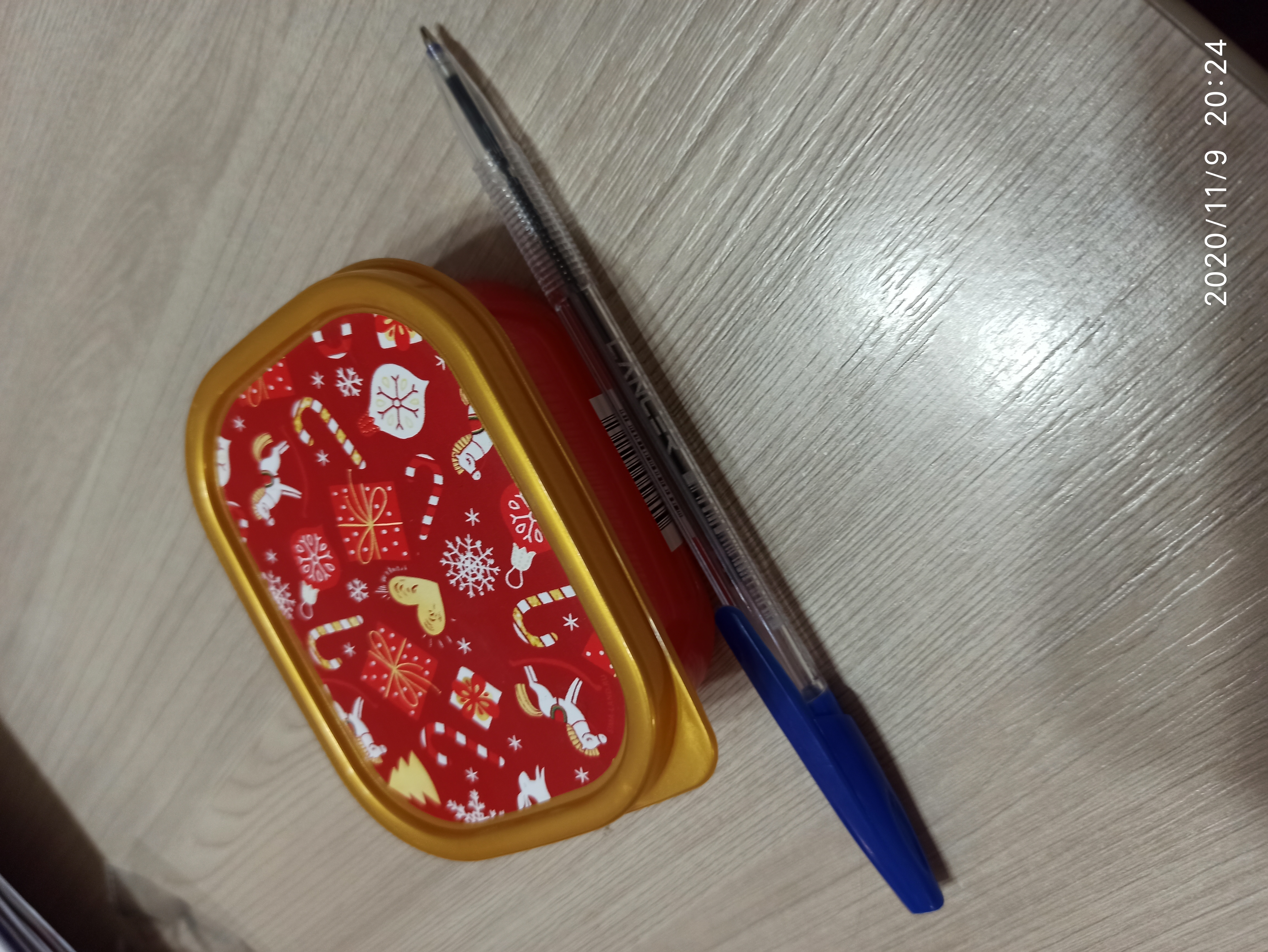 Фотография покупателя товара Ланч - бокс «Подарки, лошадки, леденцы» 150 мл - Фото 1