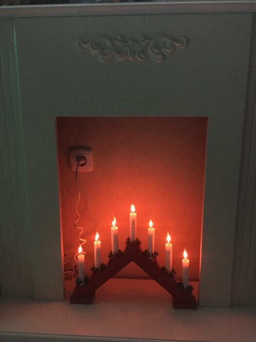 Фотография покупателя товара Светодиодная фигура «Рождественская горка» 39.5 × 33 × 5 см, дерево, 220 В, эффект пламени - Фото 4