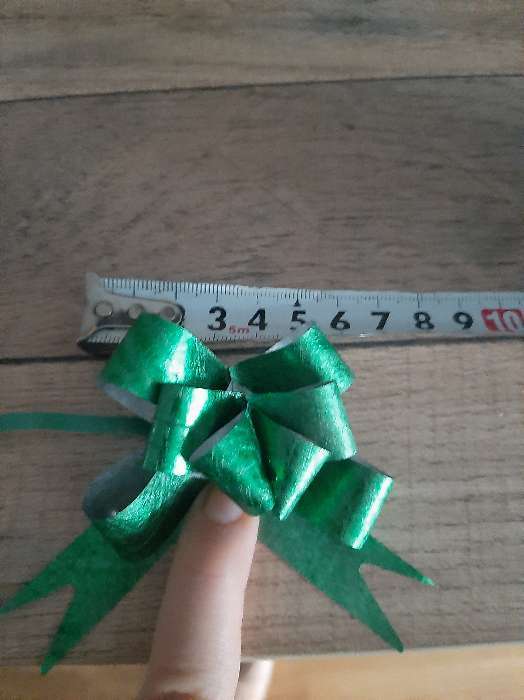 Фотография покупателя товара Бант-бабочка №1,8 "Фактура", цвет зелёный