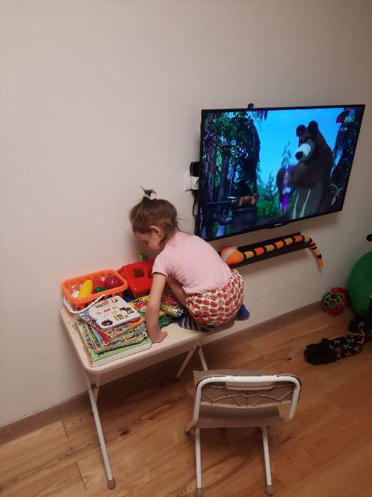 Фотография покупателя товара Комплект детской мебели «Алина» складной, цвет бежевый - Фото 8
