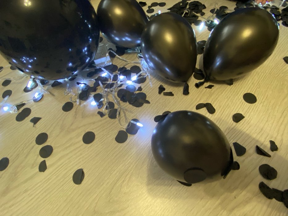 Фотография покупателя товара Шар латексный 5", металл, набор 100 шт., водные бомбочки, цвет чёрный