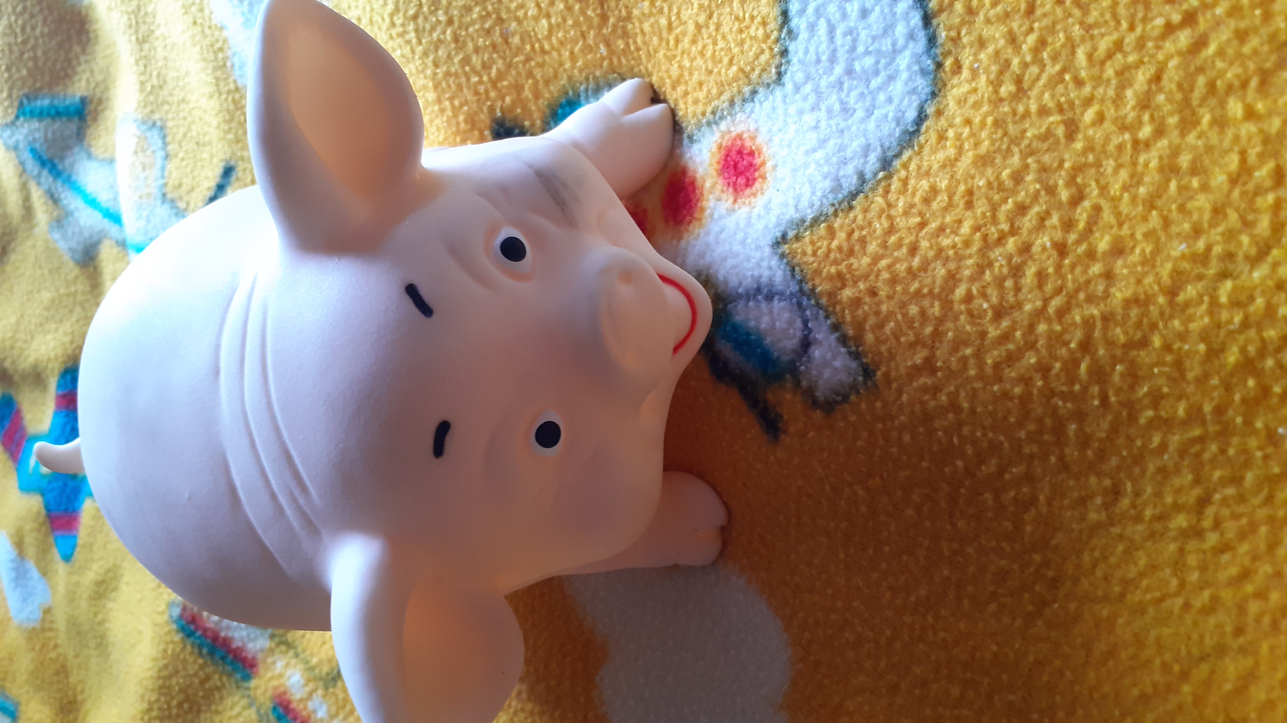 Фотография покупателя товара Резиновая игрушка «Свинка» - Фото 1
