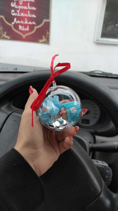 Фотография покупателя товара Игрушка в шаре «Зимний сюрприз», МИКС