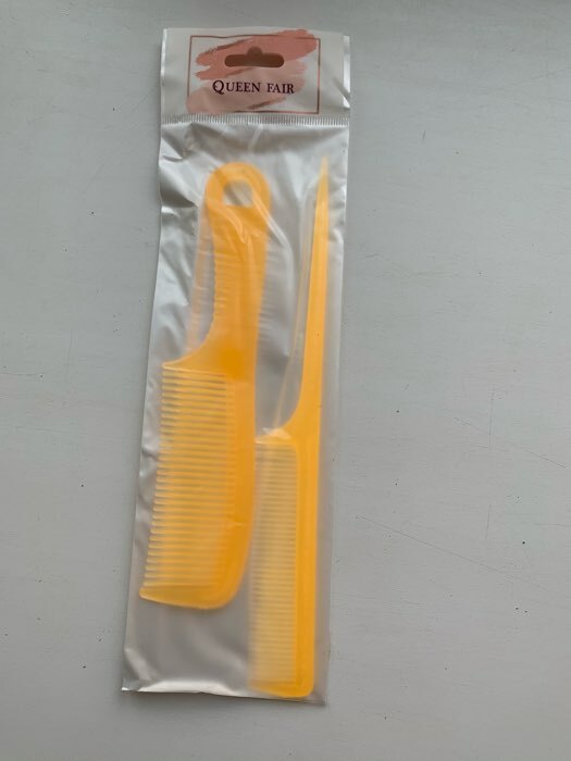 Фотография покупателя товара Набор расчёсок, 2 предмета, цвет МИКС - Фото 1