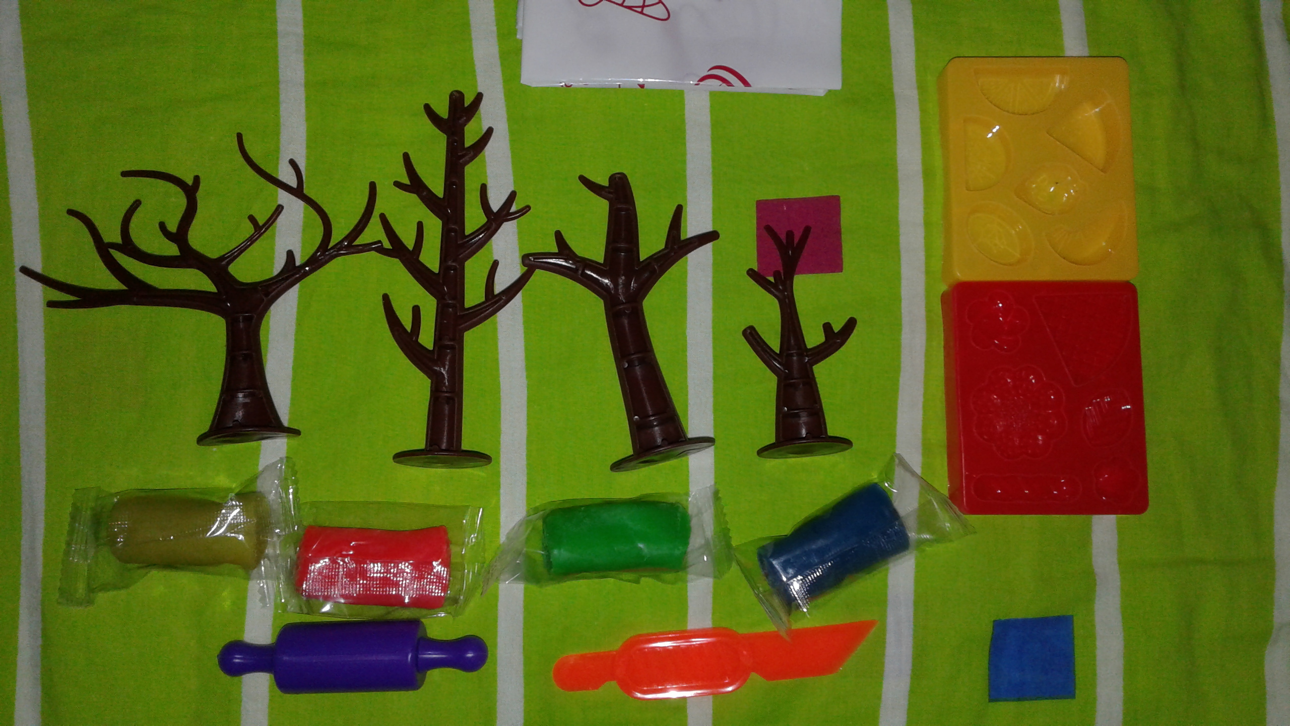 Фотография покупателя товара Набор для игры с пластилином «Новогодний лес»