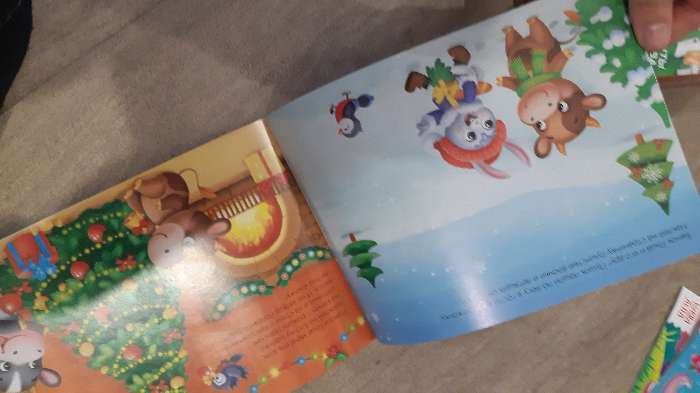 Фотография покупателя товара Новогодний альбом 100 наклеек «Телёнок», 12 стр. - Фото 4