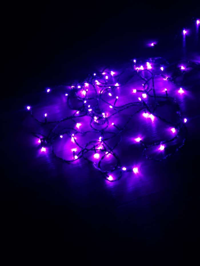 Фотография покупателя товара Гирлянда «Нить» 10 м, IP20, тёмная нить, 100 LED, свечение мульти, 8 режимов, 220 В - Фото 242