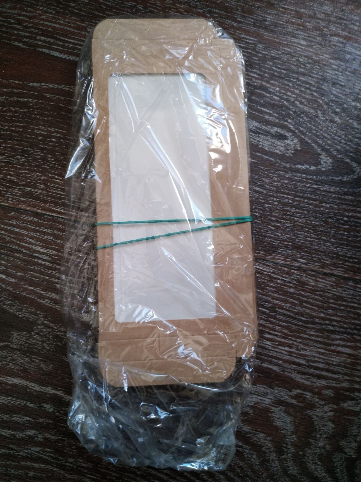 Фотография покупателя товара Подарочная коробка под плитку шоколада, крафт с окном, 17,1 х 8 х 1,4 см - Фото 8