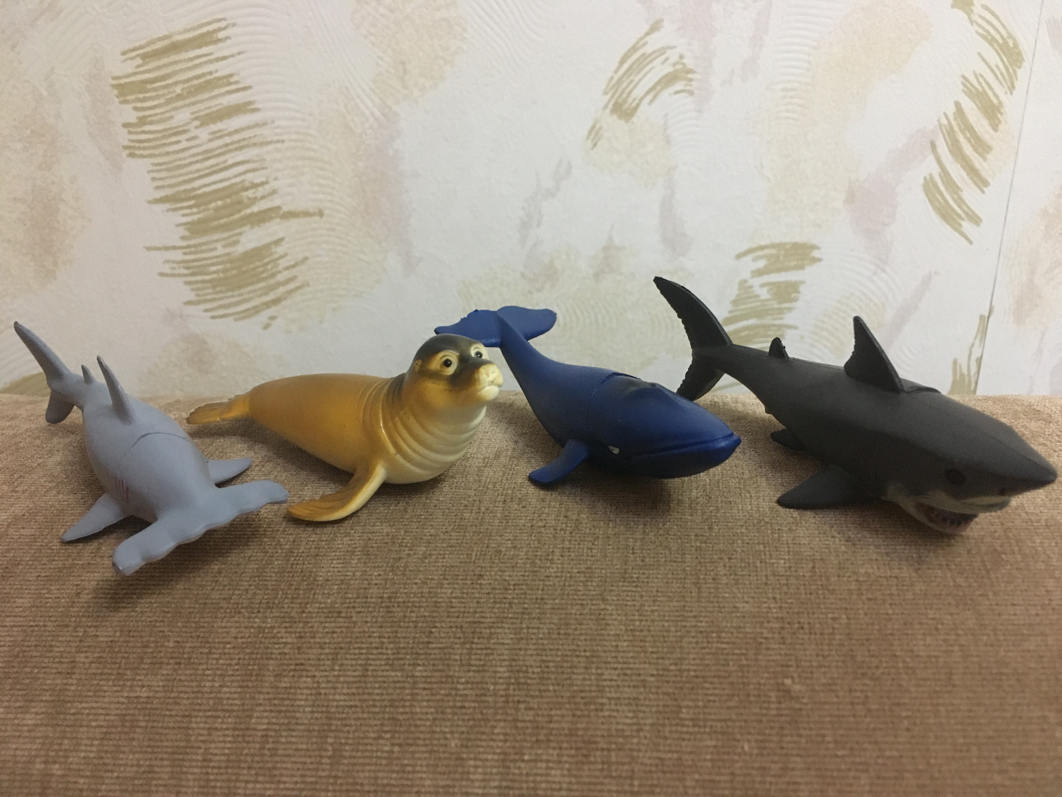 Фотография покупателя товара Набор морских животных «Подводный мир», 6 фигурок - Фото 5