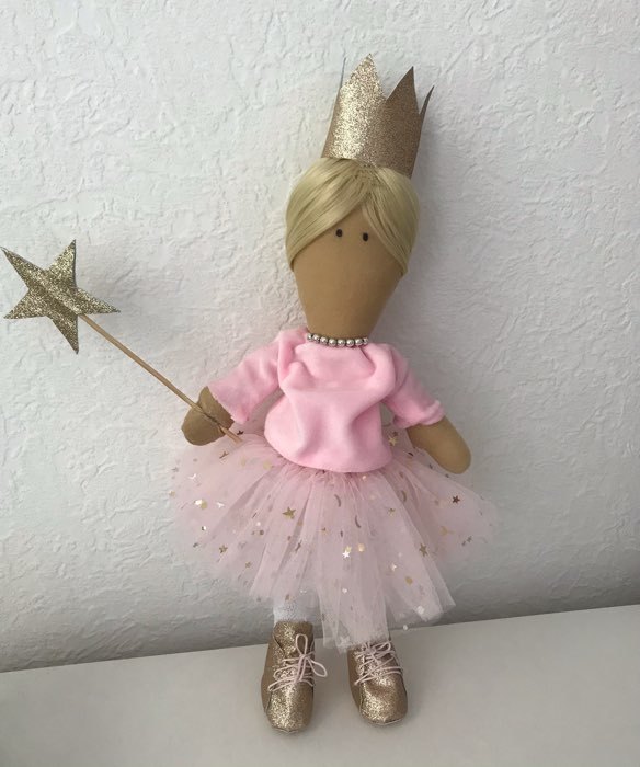 Фотография покупателя товара Набор для шитья. Интерьерная кукла «Эмили», 30 см - Фото 6