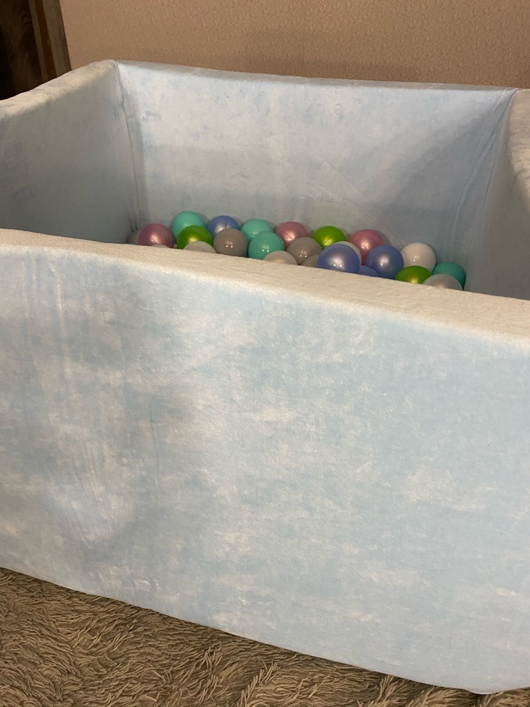 Фотография покупателя товара Сухой бассейн Airpool Box без шариков, цвет серый - Фото 3