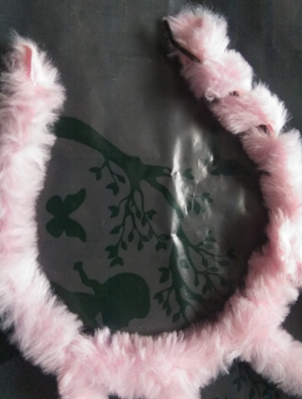 Фотография покупателя товара Карнавальный ободок «Кошечка», цвет фуксия - Фото 1