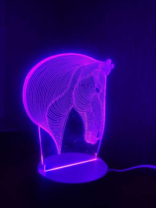 Фотография покупателя товара Светильник «Лошадь» LED RGB от сети - Фото 8