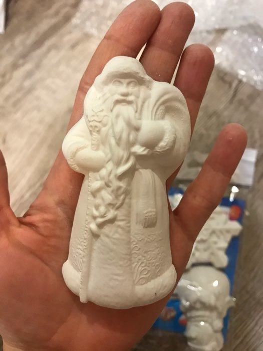 Фотография покупателя товара Набор для раскраски с подвесом «Новогодний» 10×7 см 3 шт. - Фото 1