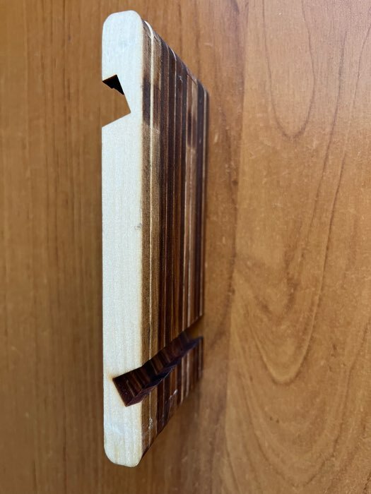 Фотография покупателя товара Подставка под телефон из кедра - Фото 2