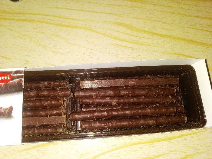 Фотография покупателя товара Шоколадный хворост Carletti Orange Chocolate Sticks с цедрой апельсина, 75 г - Фото 4