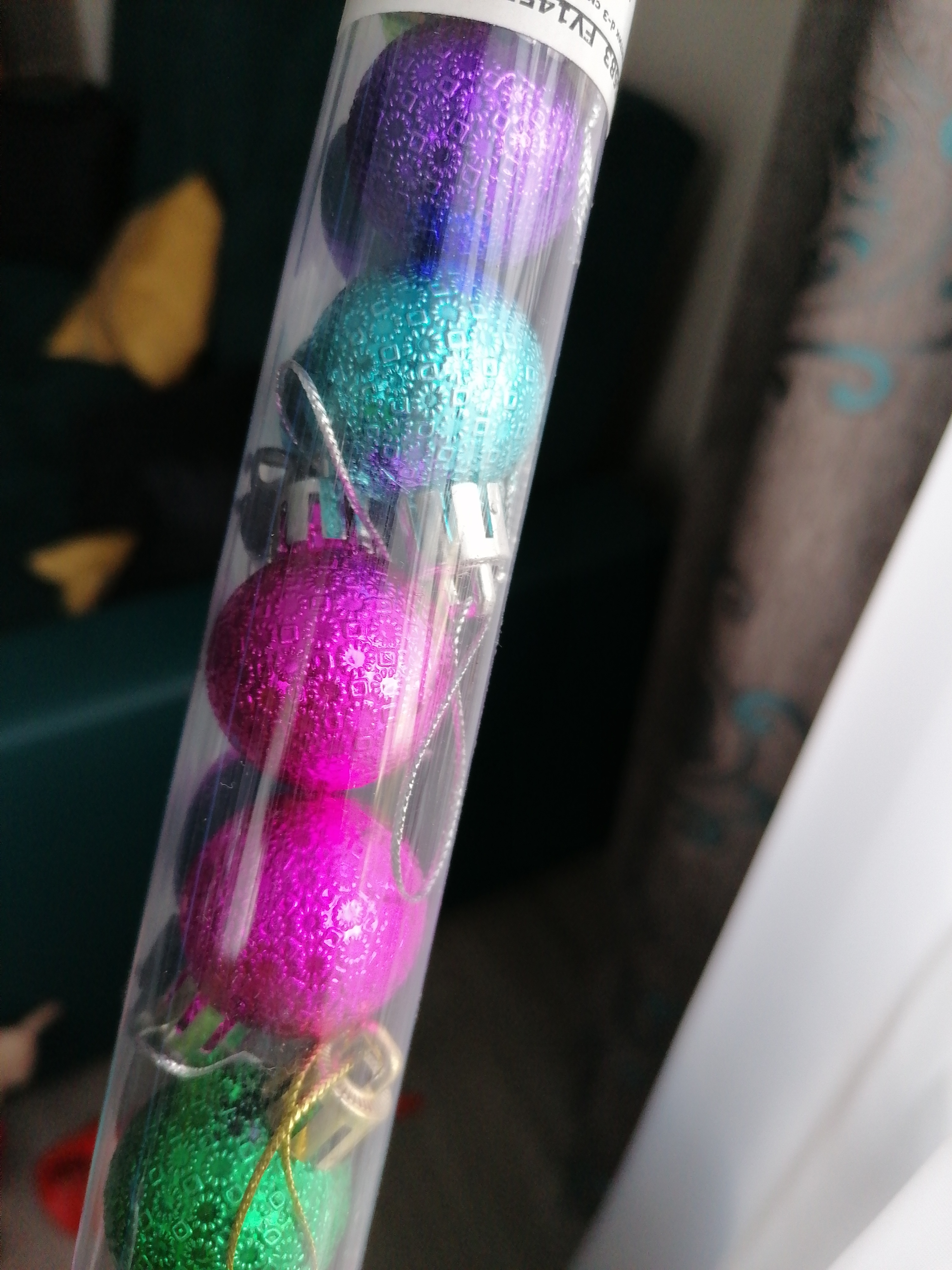 Фотография покупателя товара Набор шаров пластик d-3 см, 15 шт "Крапинка" микс - Фото 5