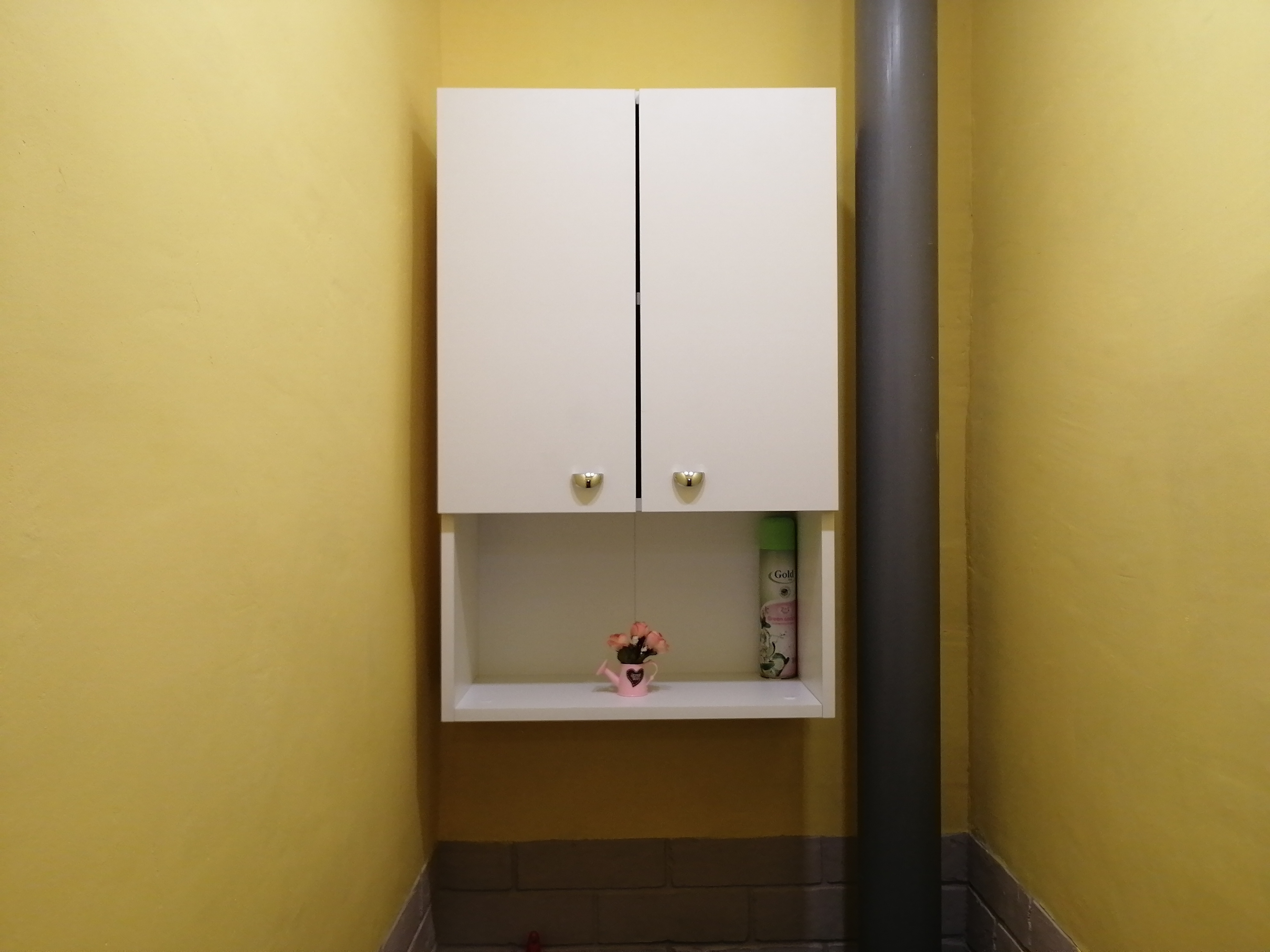 Фотография покупателя товара Шкаф для ванной комнаты "Вега 5004" белый, 50 х 24 х 80 см - Фото 6