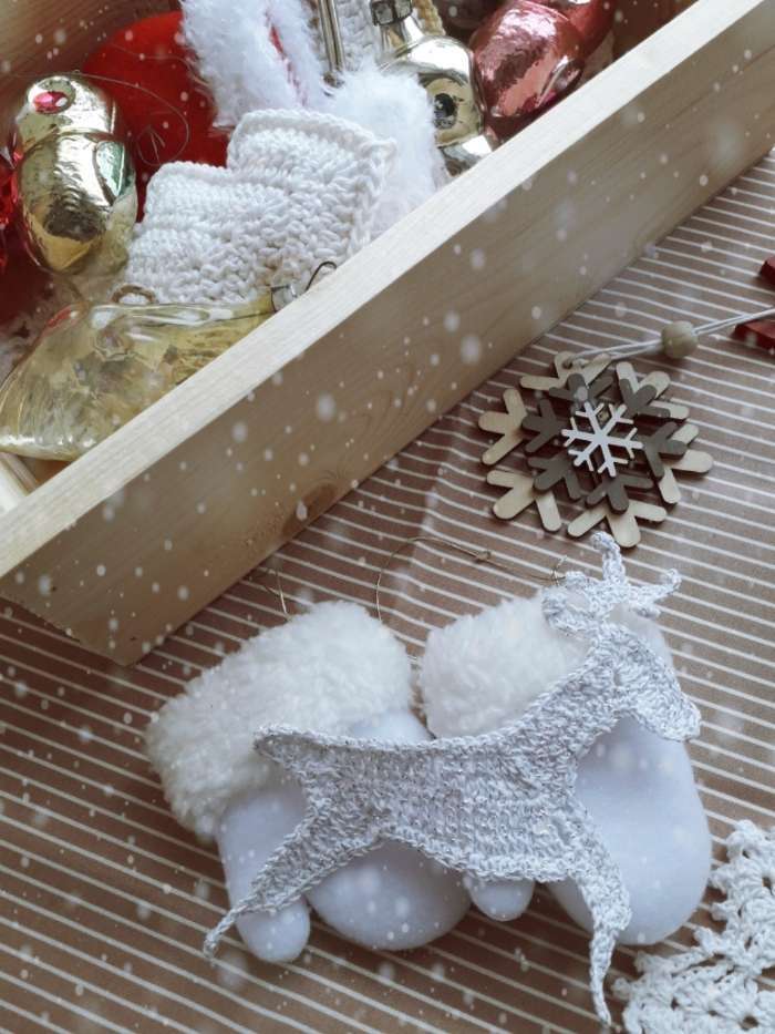 Фотография покупателя товара Подвеска новогодняя «Праздничная снежинка»