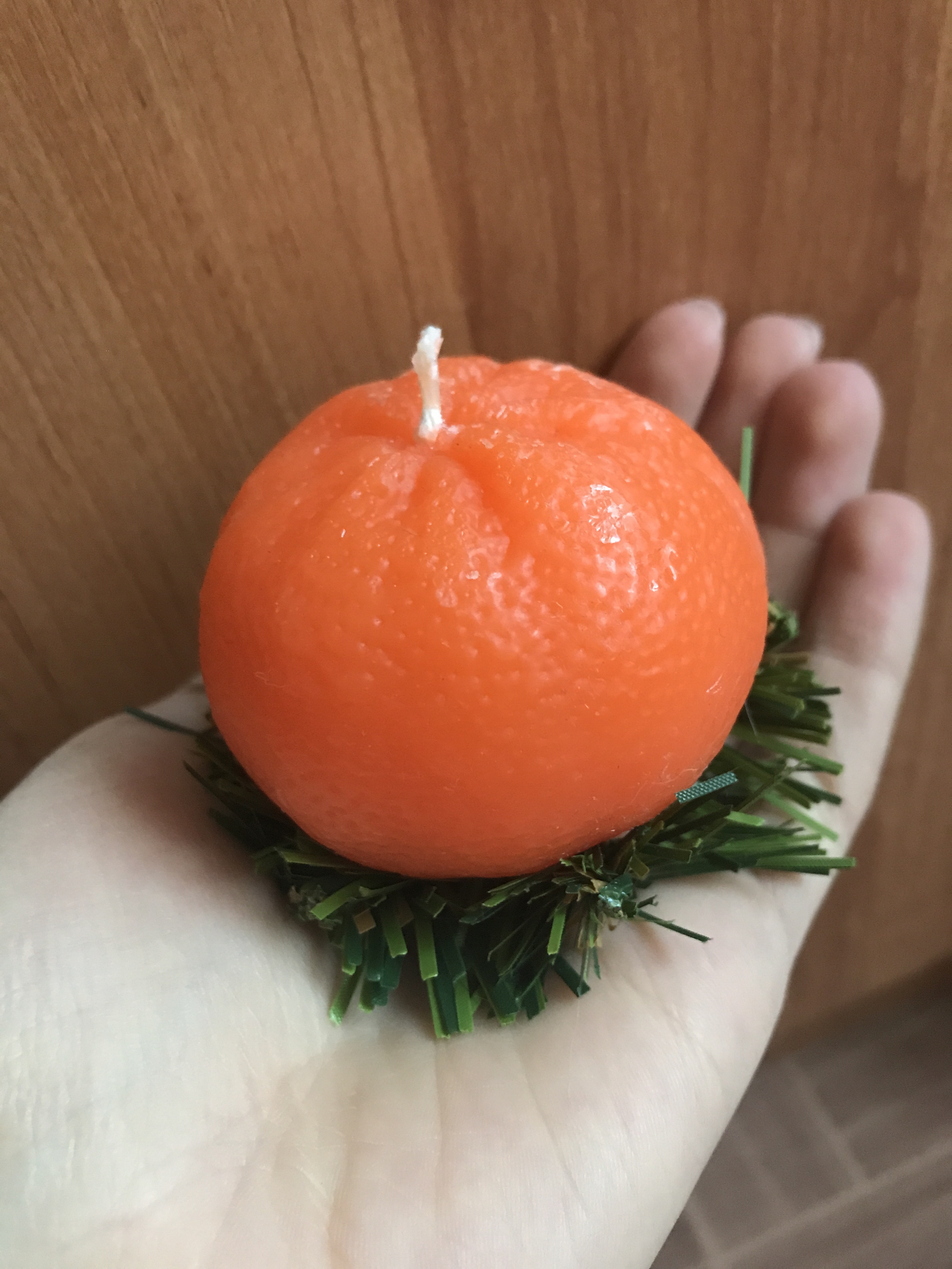 Фотография покупателя товара Свеча новогодняя "Апельсин крупный" - Фото 41