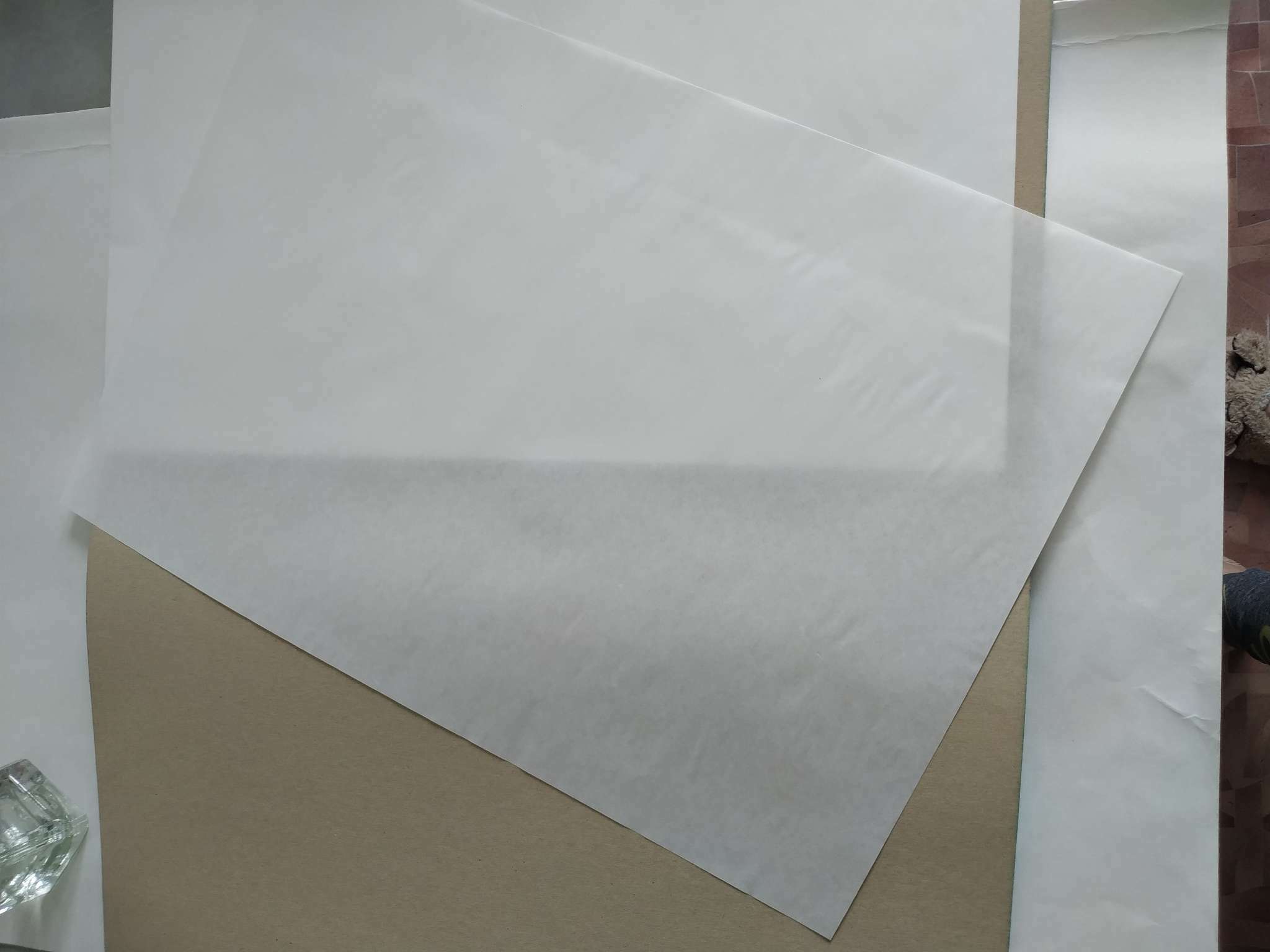 Фотография покупателя товара УЦЕНКА Калька для чертёжных и дизайнерских работ А3, 20 листов в папке Calligrata, 40 г/м2 - Фото 2