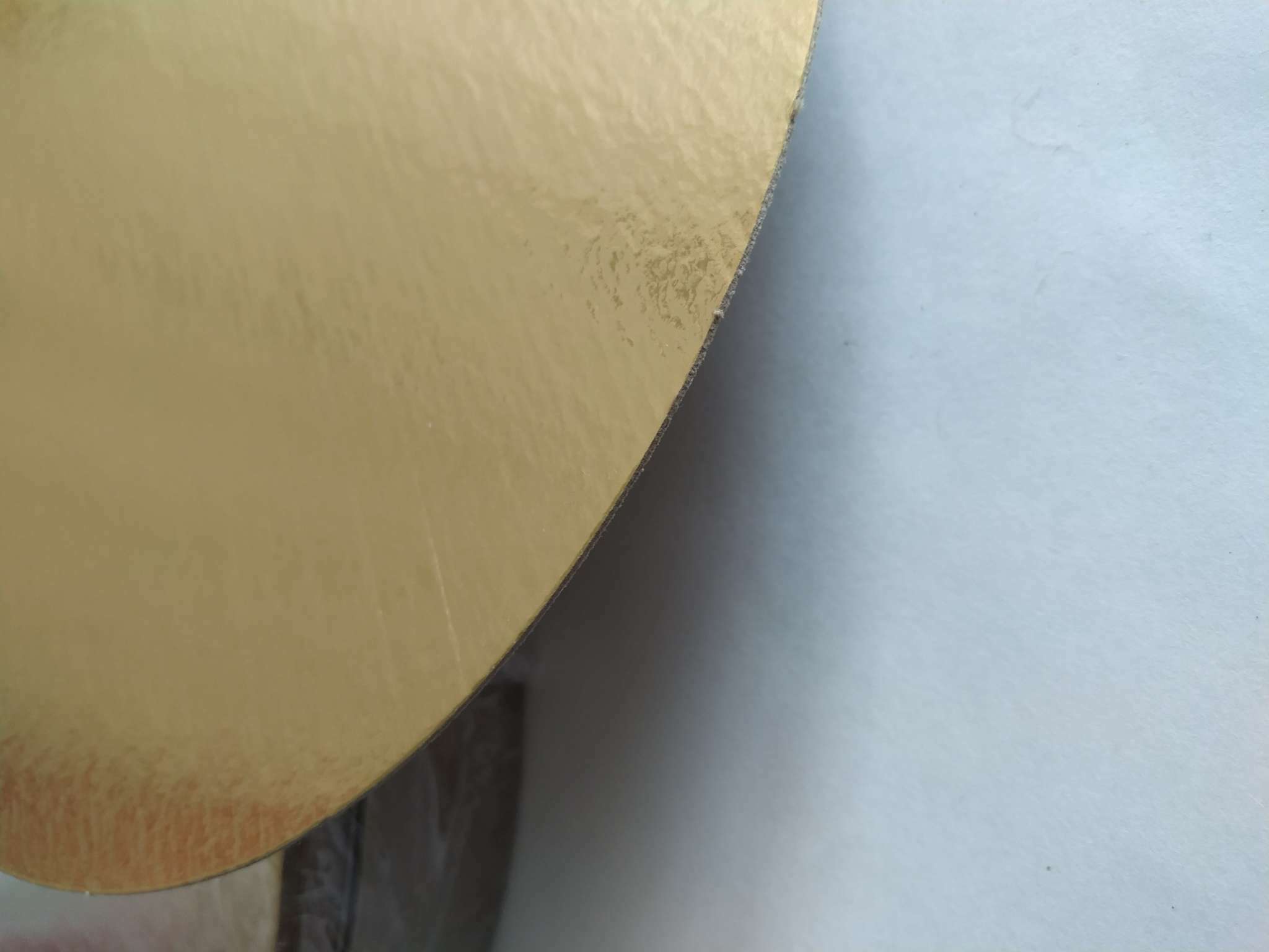 Фотография покупателя товара Подложка 20 см, золото, 0.8 мм - Фото 1