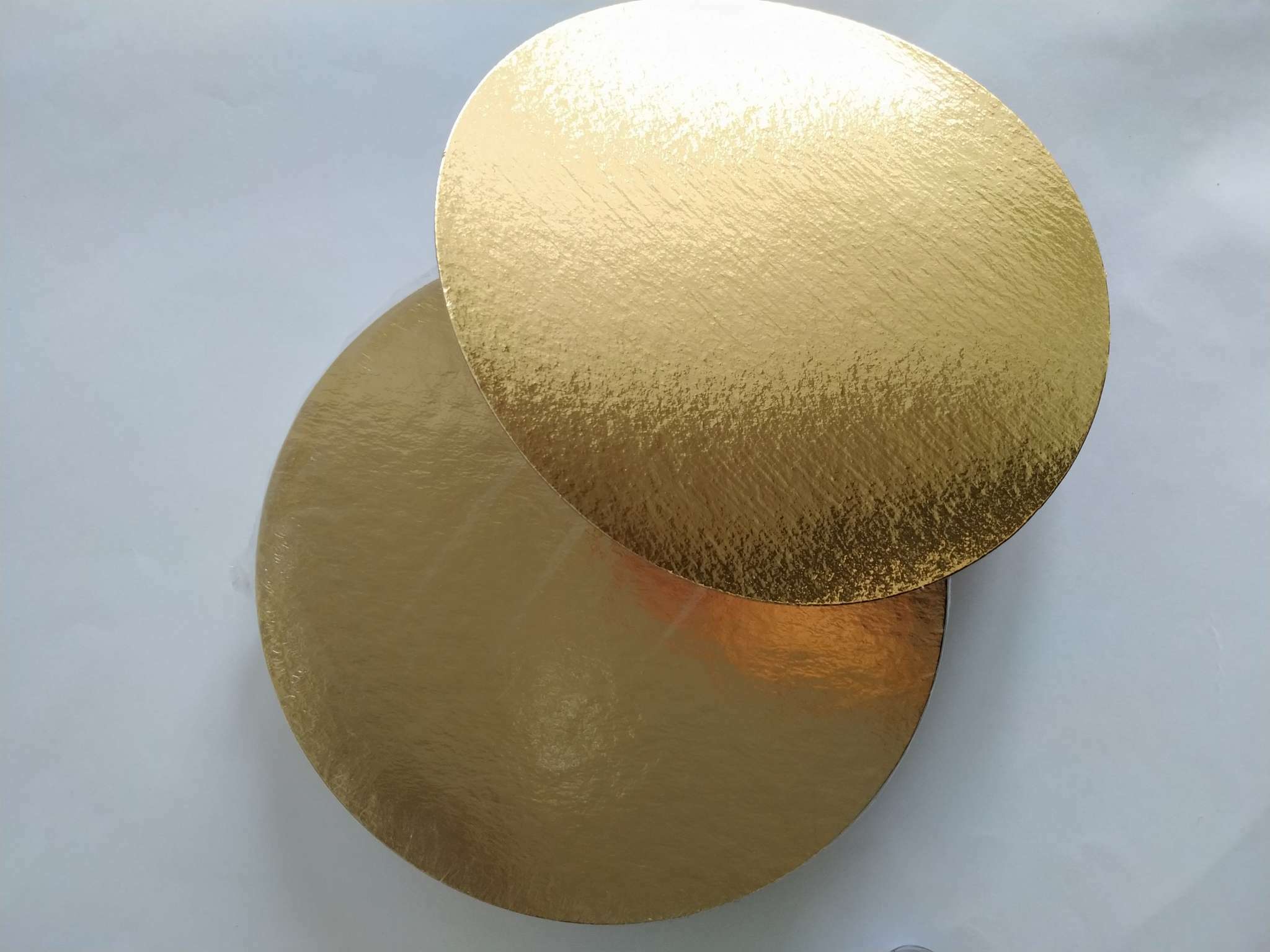 Фотография покупателя товара Подложка 20 см, золото, 0.8 мм - Фото 2