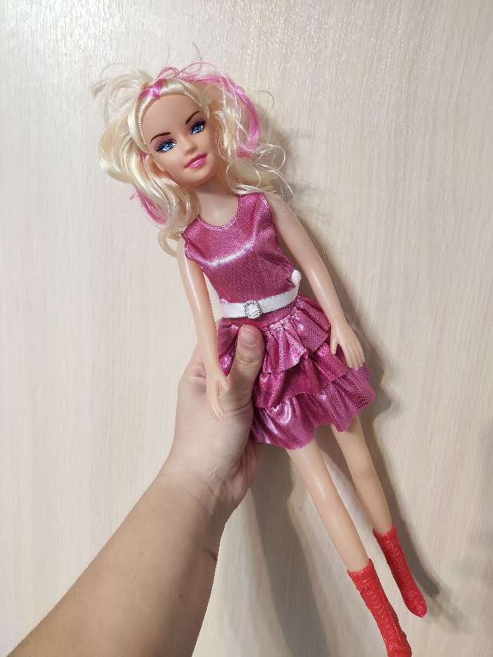 Фотография покупателя товара Кукла «Наташа» в платье, высота 41 см, МИКС - Фото 1