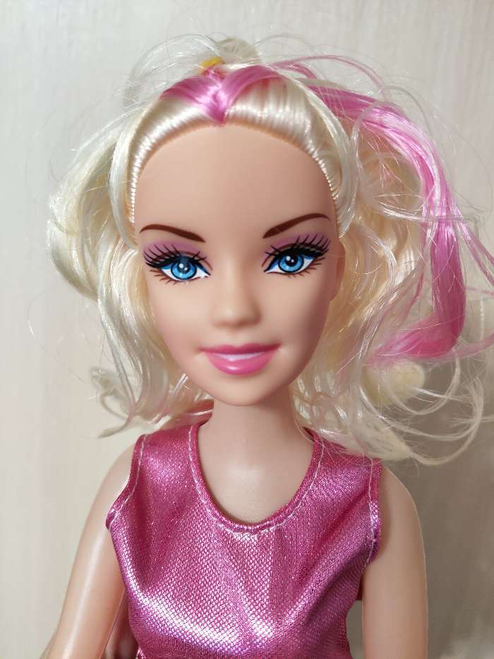 Фотография покупателя товара Кукла «Наташа» в платье, высота 41 см, МИКС - Фото 4