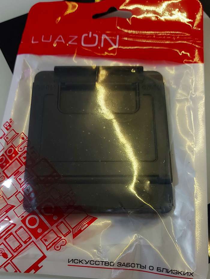 Фотография покупателя товара Подставка для телефона LuazON, складная, регулируемая высота, чёрная - Фото 49