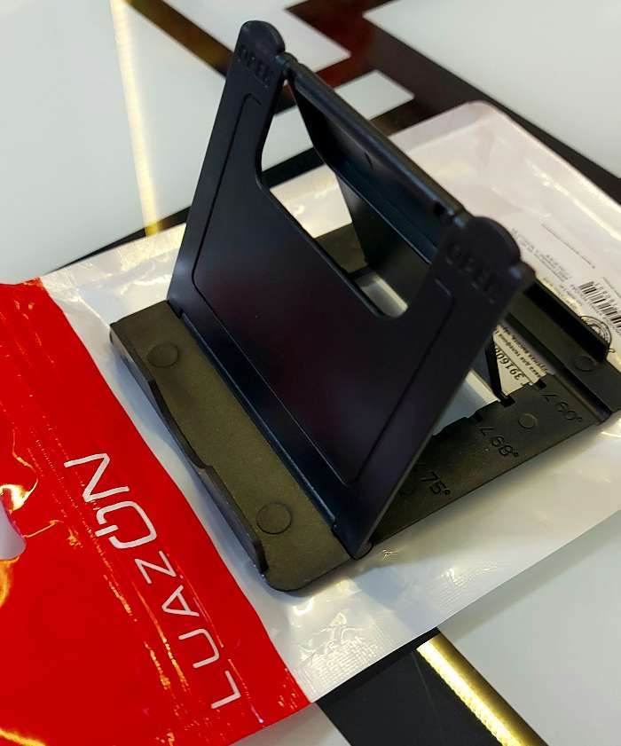 Фотография покупателя товара Подставка для телефона Luazon, складная, регулируемая высота, чёрная - Фото 55