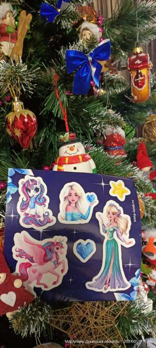 Фотография покупателя товара Письмо Деду Морозу «Принцесса», с наклейками - Фото 2