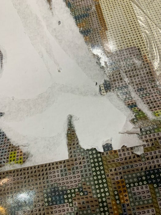 Фотография покупателя товара Алмазная мозаика с полным заполнением на холсте «Венеция», 40 х 50 см - Фото 2